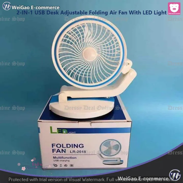 Multifunction%20Rechargeable%20Table%20fan%20Wall%20mount%20AC/DC%20Fan%20with%20LED%20Light%20-%20Image%204
