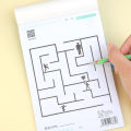 1pc Children's Concentration Maze Training Book, Primary School Students' Educational Toy for Mind Development and Attention Span Playing.