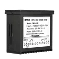Multi-functional Intelligent Digital Sensor Meter LED Display 0-75mV/4-20mA/0-10V Input. 