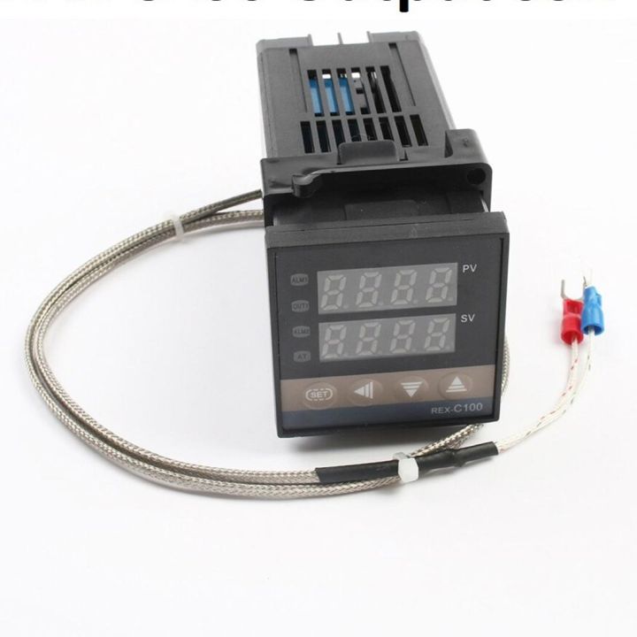 REX C100 0-400 Digital Temperature Controller Dual LED Display with K ...