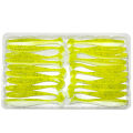 20Pcs 5.5cm Luminous  Soft Silicone Artificial Lure Wobbler Fish Swim Bait. 