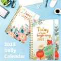 2023 Agenda Planner Organizer Korean Kawaii Weekly Monthly Yearly Diary Journals Notebook Flower Stationery Note Book Gifts. 