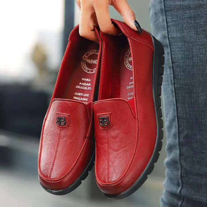 Leisure%20Women%20Shoes,%20High%20Quality%20Leather%20Flat%20Shoes%20For%20Women,%20Comfortable%20Handmade%20Loafers%20-%20Image%205