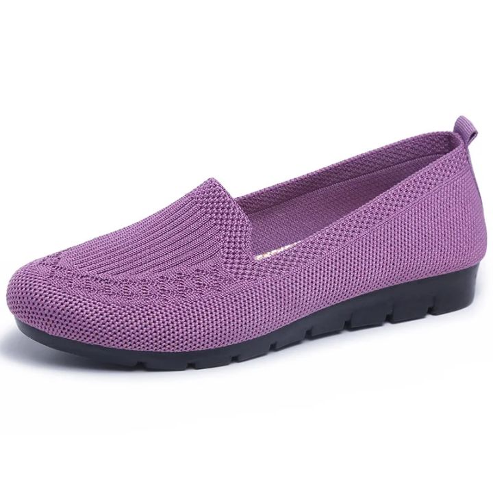 Casual%20Shoes%20Women's%20Summer%20Mesh%20Breathable%20Flat%20Shoes%20Ladies%20Comfort%20Light%20Sneaker%20Socks%20Women%20Slip%20on%20Loafers%20Zapatillas%20Muje%20-%20Image%203