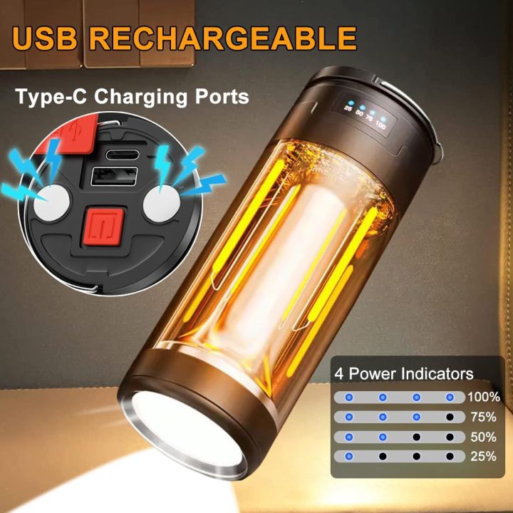 led camping torch