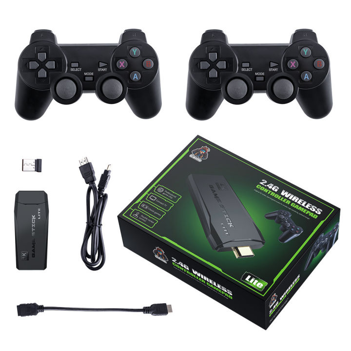 M8 TV Game Stick with 10000 Retro Games, Plug-and-Play Retro Game Stick with 64GB Storage.