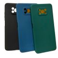 Poco X3 / Poco X3 Pro (Same Size) Silicone Soft Cover Case -Microfiber Inside. 
