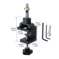 35mm Hinge Hole Opener Self-Clamping Hinge Hole Drilling Jig Set Hinge Hole Locator Guide Kit Woodwooking Tools for Kitchen Cabinet Doors Furniture.