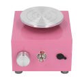 Kids Pottery Machine, Mini Pottery Wheel Compact Size 100-240V for Kids. 