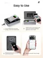 ORICO Household Storage Type-C Port 3.5'' HDD/SSD Network Attached Storage with Automatic Backup Remote Access & Share Data. 