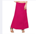 Cotton Saree Petticoat for Women | High-Quality Stitching, Solid Color.