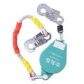 Falling Protection Rope, Multifunctional Fall Arrester Safe and Reliable with Metal Hooks for High Altitude Work.