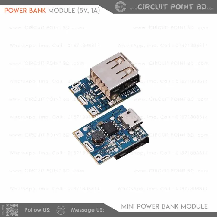 USB%205V%201A%20Mini%20Power%20Bank%20Module%20%E2%80%93%2018650%20Battery%20Charger%20with%20Step-Up%20Boost%20&%20Protection%20Circuit%20-%20Image%203