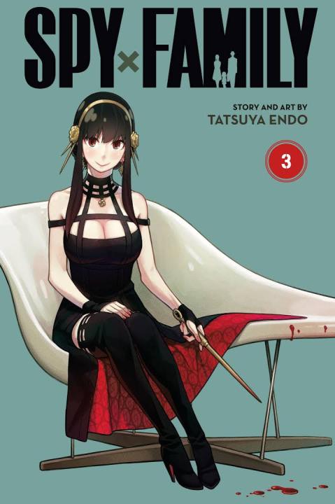 SPY X FAMILY Manga Vol 3 (Hardcover) Anime Graphic Novel Book