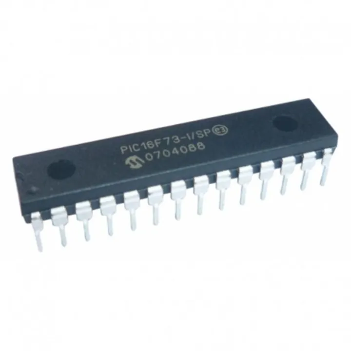 PIC16F73 PIC-16F73 PIC 16F73 Microcontrollers IC MCU DIP-28 28 Pin Leads Dual In Line Package Chip