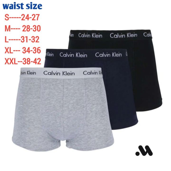 Pack of 3pcs Box set Underwear For Men Premium Quality Cotton Boxer Underwear For Men