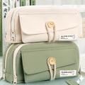 【Clearance】 Pencil Case Large Capacity Pencil Pouch Handheld Pen Bag Cosmetic Portable Gift For Office School Teen Girl Boy Men Women Adult Cherry Super Store. 