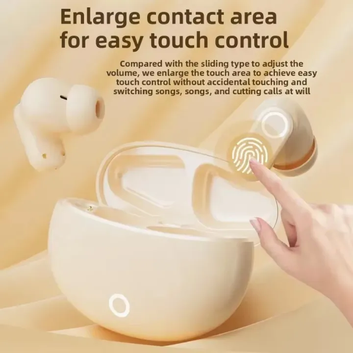 TIMACK%C2%AE%20OPENBUDS%20V6.0%20Wireless%20Earphone%20Bluetooth%20Earbuds%20Touch%20Control%20Headphone%20Comfort%20Fit%20HiFi%20Stereo%20Long%20Battery%20Life%20Airpods%20ENC%20Noise%20Cancellation%20With%20Mic%20-%20Image%204