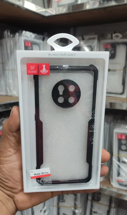 Xundd%20Case%20For%20Huawei%20Mate%2030%20Pro%20Black%20Bumper%20Case%20Airbags%20Shockproof%20Protective%20Transparent%20Back%20Cover%20-%20Image%203