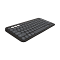 Logitech Pebble Keys 2 K380S Bluetooth Multi Device Tonal Graphite Keyboard #920-011753.