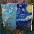 Starry Night & Almond Blossoms Notebook (SN201903104 & SN202130133) 2-Pack. 