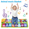 Music game mat Musical for Kids Floor Keyboard Dance Mat. 