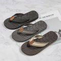 WOTTE Summer Slippers Men Drainage Non-Slip Flip Flops Men Beach Slides Shoes Outdoor Comfort chanclas hombre Big Size 40-50. 