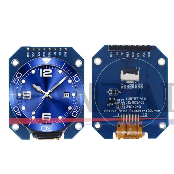 TFT Display 1.28 Inch TFT LCD Display Module Round RGB 240*240 GC9A01 Driver 4 Wire SPI Interface 240x240 For Arduino