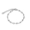New Bracelet Sweet INS Love Heart Hollow Heart Bow Bracelet Jewelry for Daily wear Party accessory Gift for her Fashion enthusiasts Jewelry collection.