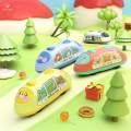 High Speed Train, Pull Back Train Toy, Early Educational Toy Train Model, Modern Locomotives for Gifts 3 4 5 6 Years. 
