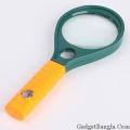65 mm Magnifying Glass - Yellow and Green. 