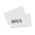 1Pcs NFC Cards White Blank NTAG216 PVC Tags 504 Bytes.