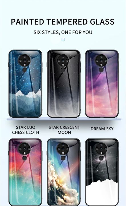 Tecno%20Spark%206%20KE7%20Case%20Starry%20Grain%20Glass%20Hard%20Back%20Cover%20Shockproof%20Case%20with%20TPU%20Bumper%20for%20Tecno%20Spark%206%20Spark6%20KE7%20-%20Image%206