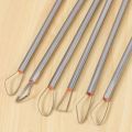 Polymer Clay Tools Pottery Ceramic Sculpting Tools Carving Ribbon Wire End Loop Clay Tools Set.