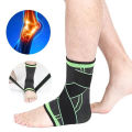 Ankle Brace, Ankle Support with Adjustable Strap for Weak Ankles, Sleeve Socks for Ligament Damage, Sprained Ankle, Plantar Fasciitis, Achilles Tendonitis, One Size for Men & Women.