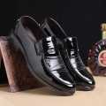 New Spring Men's Business Formal Wear Leather Shoes Breathable Casual Office Work Shoes Trendy Fashion Versatile Men's Shoes. 