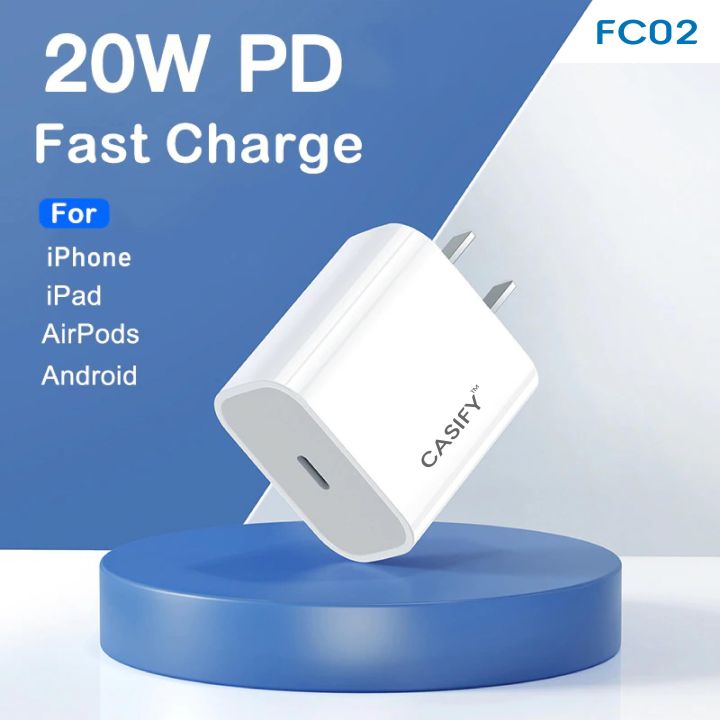 CASIFY%20FC02%20PD%2020W%20USB%20C%20Charger%20Fast%20Charging%20Quick%20Charge%20QC%203.0%20Type%20C%20Wall%20Charger%20Adapter%2020W%20PD%20Charger%20US%20Plug%2020W%20Charger%20PD%20Charger%20iPhone%20Charger%20Moile%20Charger%20-%20Image%202