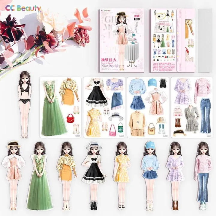 Magnetic%20Replacement%20Clothing%20Magnetic%20Puzzle%20Toy%20Princess%20Paper%20Sticker%20Dress-Up%20Dolls%20Pretend%20Play%20For%20Girls%20Toy%20Gift%20stikers%20-%20Image%202