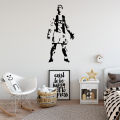 Football Cristiano Ronaldo player Wall Decal Art Vinyl Stickers For Kids Rooms Removable Decor Wall Decals.