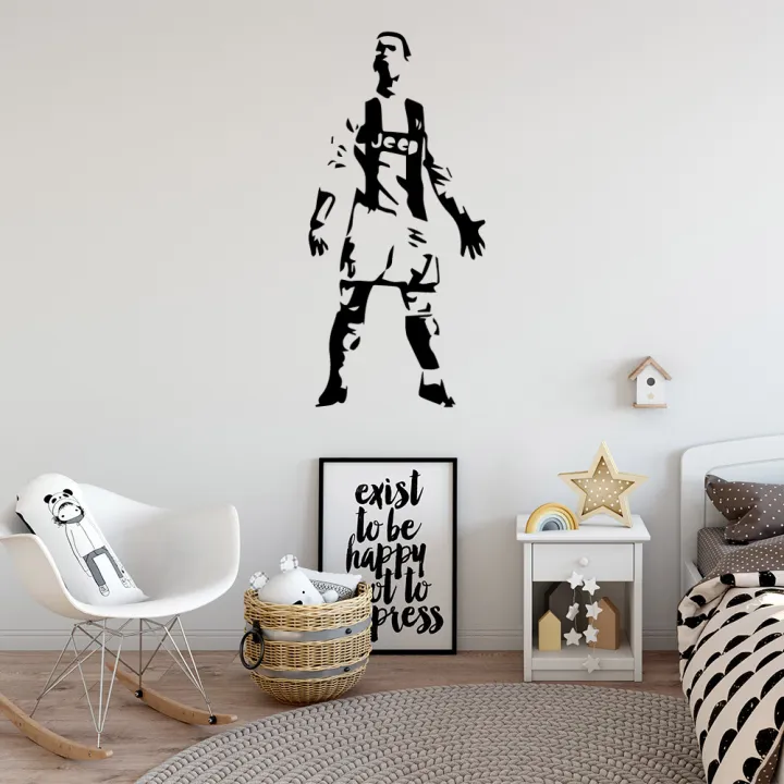 Football%20Cristiano%20Ronaldo%20player%20Wall%20Decal%20Art%20Vinyl%20Stickers%20For%20Kids%20Rooms%20Removable%20Decor%20Wall%20Decals%20-%20Image%204