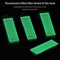 30LED Mini Keychain Flashlight Portable Usb Rechargeable Backpack Pocket Safety Warning Red light Camping Hiking Emergency light.