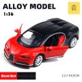 Bugatti Red/Black/Blue 1:36 Toy Car Metal Alloy Car Diecasts Toy Vehicles Car Model.