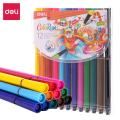 Deli EC157-12 PVC watercolor pen.