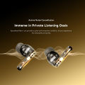 Oraimo True Wireless Earbuds (OTW-323P)- Light Gold / SpeedBlack. 