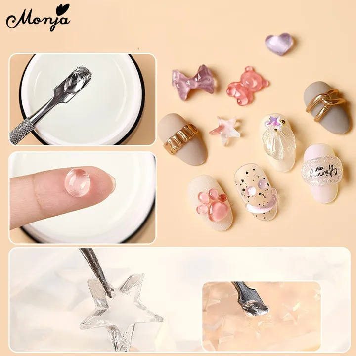 Monja%205ml%203D%20Nail%20Art%20Molding%20Gel%20Stereo%20Carve%20Gel%20PVC%20Soft%20Solid%20Gel%20Knead%20Into%20Various%20Shapes%20Soak%20Off%20UV%20Gel%20Nail%20Art%20Tools%20-%20Image%204