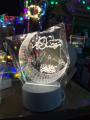 For Arus 3D Light Allah Written Night Lamp Led Night Lamp Beutifull Light. 