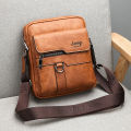 Pu Leather Cross Body Bag For Men 9.7 inches.