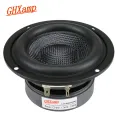 GHXAMP 4 inç Woofer Subwoofer hoparlör ünitesi HIFI HIFI 40W fiberglas dokuma havza derin bas loudekekr büyük manyetik 1 adet. 