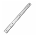 Stainless Steel Ruler/Scale - 30cm / 12 inch - 1pc.