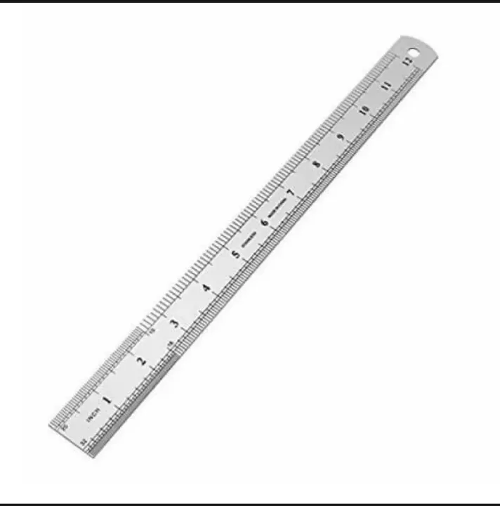 Stainless%20Steel%20Ruler/Scale%20-%2030cm%20/%2012%20inch%20-%201pc%20-%20Image%202